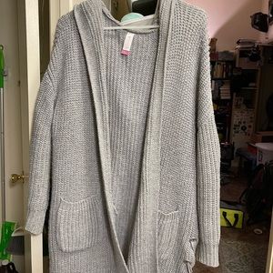 XXXL No Boundaries Cardigan with Hood